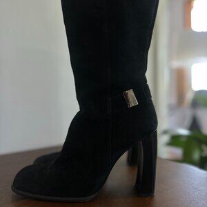 Gucci Black Suede Boot Size 9